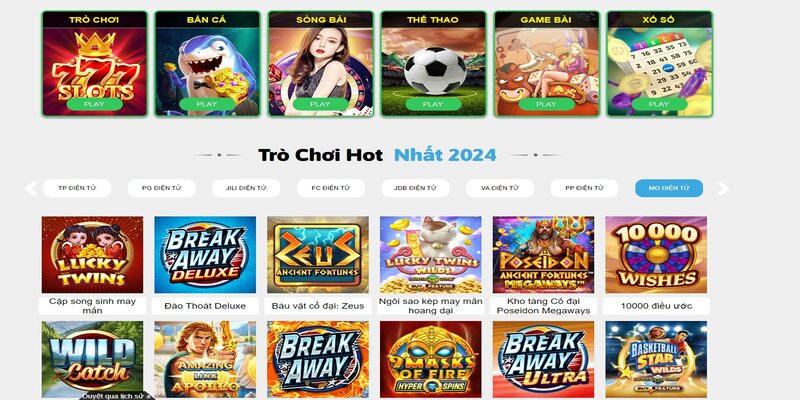 Kho game siêu khủng mà ai cũng yêu thích